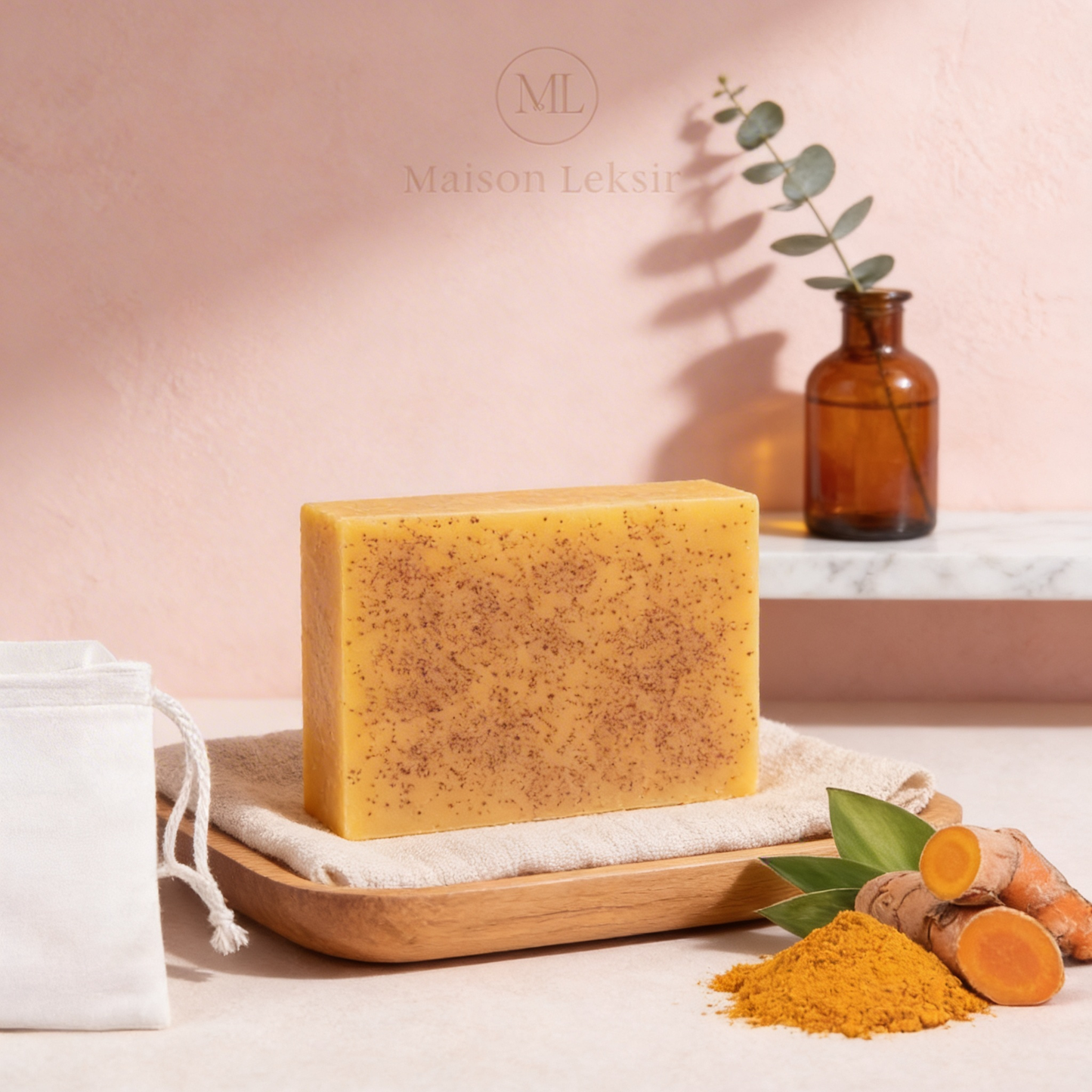 Élixir de Curcuma – Savon Booster d’Éclat