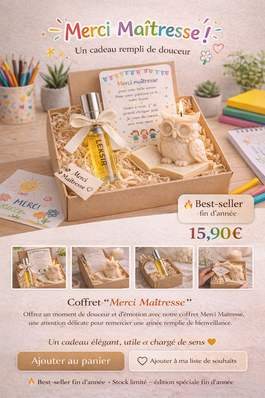 Coffret Merci Maîtresse